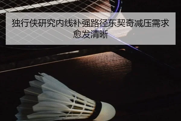 独行侠研究内线补强路径东契奇减压需求愈发清晰